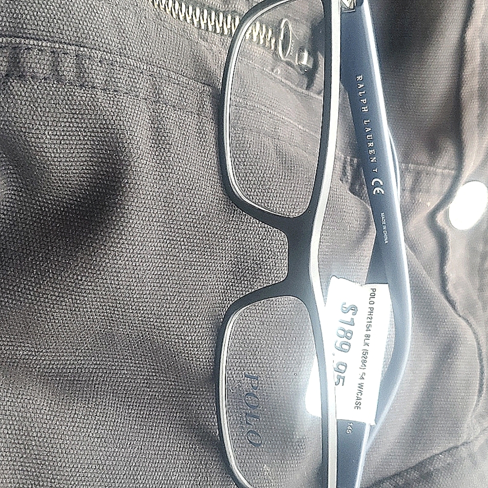 Polo Ralph Lauren frame glasses . Dark gray/black . Willing to negotiate pricing
